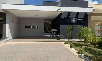Casa com 3 dormitórios à venda, 150 m² por r$ 1.190.000,00 - condomínio jardim brescia - indaiatuba/sp