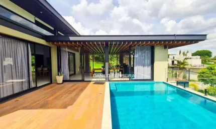 Casa com 4 dormitórios à venda, 418 m² por R$ 4.600.000,00 - Condomínio Plaza Athénée - Itu/SP