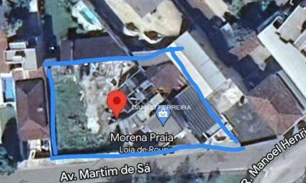 Terreno à venda, 1134 m² por R$ 1.500.000,00 - Martim de Sá - Caraguatatuba/SP