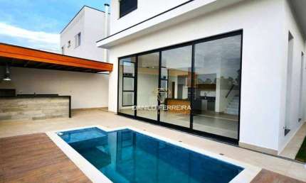 Casa com 3 dormitórios à venda, 265 m² por R$ 1.990.000,00 - Condomínio Central Parque - Salto/SP