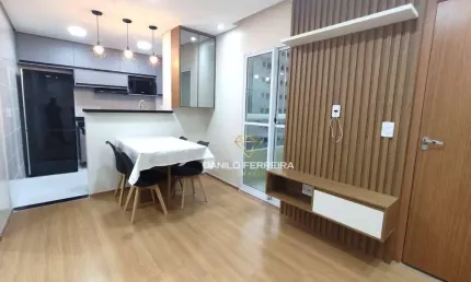 Apartamento com 2 dormitórios à venda, 55 m² por R$ 370.000,00 - Edifício Residencial Ilha de Bali - Itu/SP
