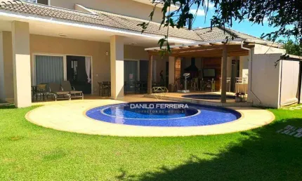 Casa com 4 dormitórios à venda, 483 m² por R$ 4.800.000,00 - Condomínio Plaza Athénée - Itu/SP