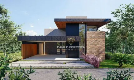 Casa com 3 dormitórios à venda, 202 m² por R$ 950.000,00 - Condomínio Una - Itu/SP