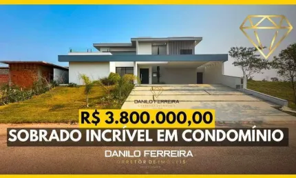 Casa com 4 dormitórios à venda, 330 m² por R$ 3.800.000,00 - Condomínio Campos de Santo Antonio II - Itu/SP