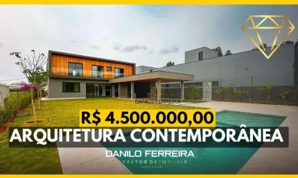 Casa com 5 dormitórios à venda, 324 m² por R$ 4.500.000,00 - Condomínio Xapada Parque Ytu - Itu/SP