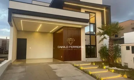 Casa com 3 dormitórios à venda, 147 m² por R$ 1.100.000,00 - Condomínio Villagio Wanel - Sorocaba/SP