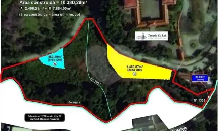 Terreno à venda na Estrada Fernando Nobre, Parque Rincão, Cotia