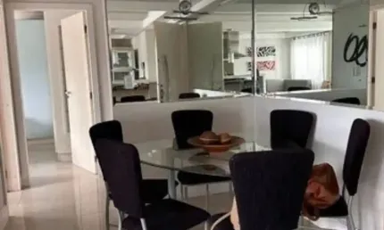 Apartamento mobiliado para alugar na Barra sul com vista para o mar e para o Rio em Balneário Camboriú