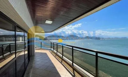 Apartamento com 4 dormitórios à venda, 256 m² por r$ 1.800.000,00 - jardim astúrias - guarujá/sp