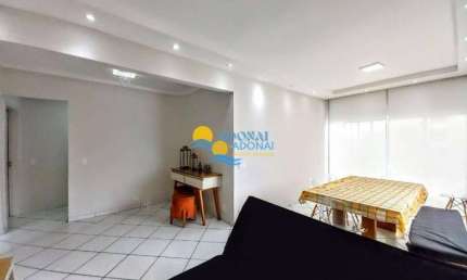 Apartamento com 3 dormitórios à venda, 97 m² por R$ 740.000,00 - Pitangueiras - Guarujá/SP