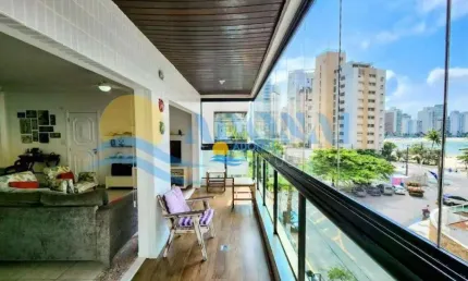 Apartamento com 3 dormitórios à venda, 120 m² por r$ 850.000,00 - jardim astúrias - guarujá/sp