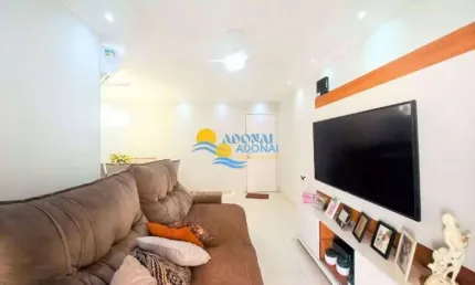 Apartamento com 3 dormitórios à venda, 70 m² por r$ 473.000,00 - jardim astúrias - guarujá/sp