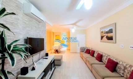 Apartamento com 3 dormitórios à venda, 100 m² por R$ 950.000,00 - Pitangueiras - Guarujá/SP