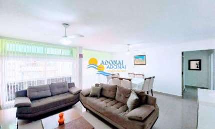 Apartamento com 3 dormitórios à venda, 134 m² por R$ 580.000,00 - Pitangueiras - Guarujá/SP
