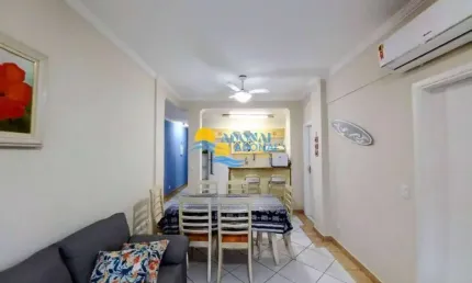 Apartamento com 2 dormitórios à venda, 60 m² por r$ 530.000,00 - pitangueiras - guarujá/sp
