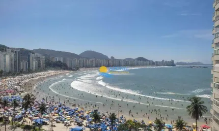 Apartamento com 2 dormitórios à venda, 80 m² por r$ 1.060.000,00 - jardim astúrias - guarujá/sp