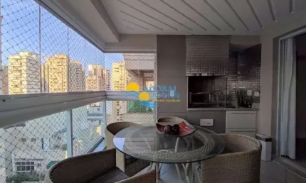 Apartamento com 4 dormitórios à venda, 160 m² por r$ 1.700.000,00 - jardim astúrias - guarujá/sp