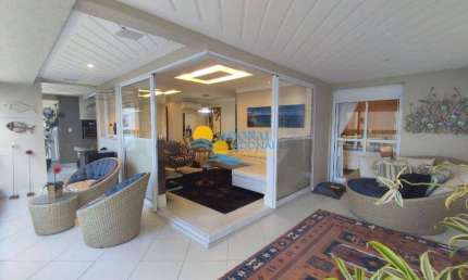 Apartamento com 3 dormitórios à venda, 148 m² por R$ 1.700.000,00 - Jardim Astúrias - Guarujá/SP