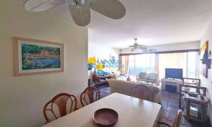 Apartamento com 3 dormitórios à venda, 135 m² por R$ 1.050.000,00 - Pitangueiras - Guarujá/SP