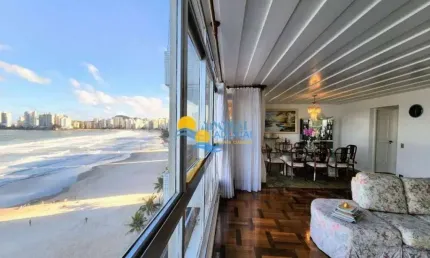 Apartamento com 4 dormitórios à venda, 162 m² por R$ 1.380.000,00 - Pitangueiras - Guarujá/SP