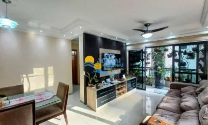 Apartamento com 3 dormitórios à venda, 95 m² por R$ 570.000,00 - Pitangueiras - Guarujá/SP