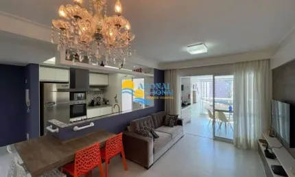 Apartamento com 3 dormitórios à venda, 103 m² por R$ 900.000,00 - Pitangueiras - Guarujá/SP