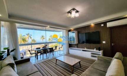 Apartamento com 4 dormitórios à venda, 250 m² por R$ 2.500.000,00 - Pitangueiras - Guarujá/SP