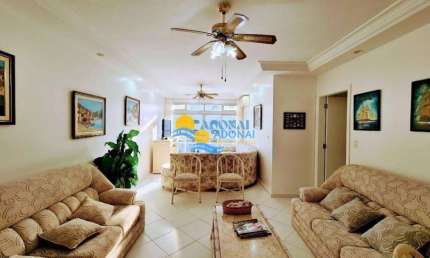 Apartamento com 3 dormitórios à venda, 140 m² por R$ 750.000,00 - Pitangueiras - Guarujá/SP