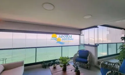 Apartamento com 3 dormitórios à venda, 186 m² por r$ 2.000.000,00 - pitangueiras - guarujá/sp