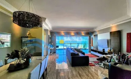 Apartamento com 3 dormitórios à venda, 187 m² por r$ 2.200.000,00 - jardim astúrias - guarujá/sp