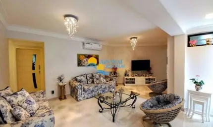 Apartamento com 4 dormitórios à venda, 143 m² por r$ 690.000,00 - pitangueiras - guarujá/sp
