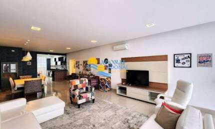 Apartamento com 4 dormitórios à venda, 220 m² por R$ 1.200.000,00 - Pitangueiras - Guarujá/SP