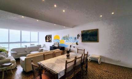 Apartamento com 4 dormitórios à venda, 220 m² por R$ 1.050.000,00 - Pitangueiras - Guarujá/SP