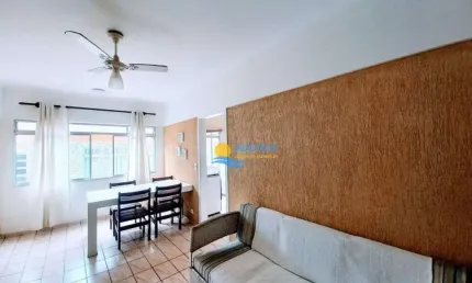 Apartamento com 2 dormitórios à venda, 80 m² por r$ 370.000,00 - jardim astúrias - guarujá/sp