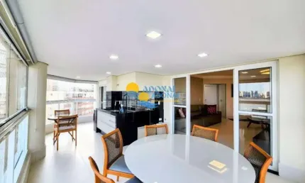 Apartamento com 4 dormitórios à venda, 166 m² por r$ 2.900.000,00 - pitangueiras - guarujá/sp