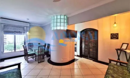 Apartamento com 2 dormitórios à venda, 70 m² por r$ 380.000,00 - pitangueiras - guarujá/sp