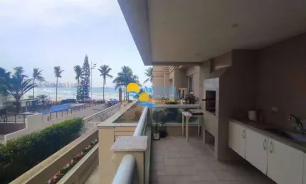 Apartamento com 4 dormitórios à venda, 180 m² por r$ 1.500.000,00 - jardim astúrias - guarujá/sp