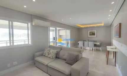 Apartamento com 3 dormitórios à venda, 134 m² por r$ 1.200.000,00 - jardim astúrias - guarujá/sp