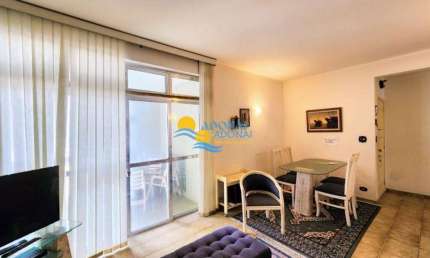Apartamento com 2 dormitórios à venda, 110 m² por R$ 750.000,00 - Pitangueiras - Guarujá/SP