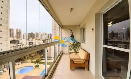 Apartamento com 2 dormitórios à venda, 97 m² por r$ 750.000,00 - jardim astúrias - guarujá/sp