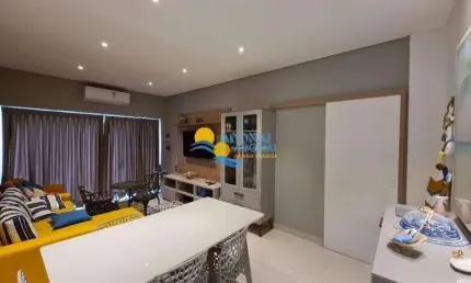 Apartamento com 3 dormitórios à venda, 85 m² por r$ 580.000,00 - pitangueiras - guarujá/sp