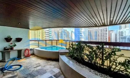Apartamento com 3 dormitórios à venda, 166 m² por r$ 1.500.000,00 - pitangueiras - guarujá/sp