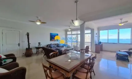 Apartamento com 4 dormitórios à venda, 190 m² por R$ 1.500.000,00 - Pitangueiras - Guarujá/SP