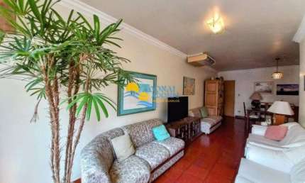 Apartamento com 3 dormitórios à venda, 120 m² por R$ 550.000,00 - Pitangueiras - Guarujá/SP