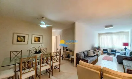 Apartamento com 3 dormitórios à venda, 120 m² por r$ 590.000,00 - pitangueiras - guarujá/sp
