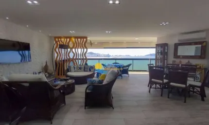 Apartamento com 3 dormitórios à venda, 160 m² por r$ 2.200.000,00 - jardim astúrias - guarujá/sp
