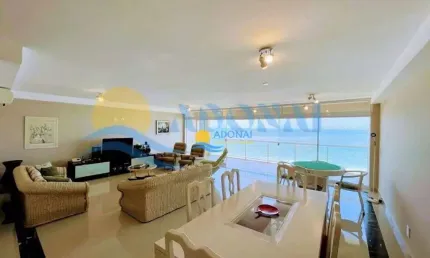 Apartamento com 5 dormitórios à venda, 280 m² por r$ 2.400.000,00 - pitangueiras - guarujá/sp