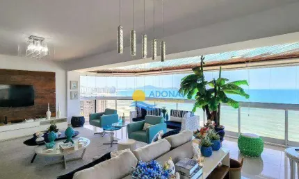 Cobertura com 6 dormitórios à venda, 365 m² por R$ 4.300.000,00 - Jardim Astúrias - Guarujá/SP