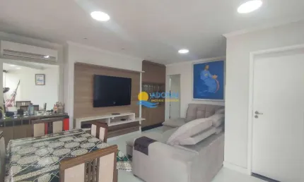 Apartamento à venda na praia das astúrias, 3 dormitórios, 1 vaga.