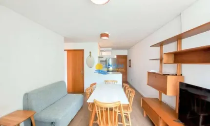 Apartamento com 2 dormitórios à venda, 58 m² por R$ 400.000,00 - Pitangueiras - Guarujá/SP